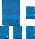 5-Count Tommy Hilfiger 30x54" Cotton Bath Towels $27 (Reg $112)