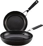 KitchenAid Hard Anodized Nonstick Frying Pans/Skillet Set $23.99