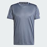 adidas Men's Clima Tech Tee (Onix, Medium or Large) $5.60
