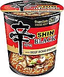 6-Pack 3.5-Oz Nongshim Premium Instant Ramen Noodle Cup (Shin Black Beef) $8.93 
