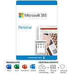Microsoft 365 Personal 15 Month Subscription Download for PC/Mac $32.99