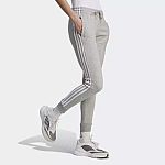 adidas Women's Essentials 3-Stripes Fleece Pants $12.75 + Free shipping