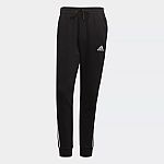 adidas men Essentials French Terry Tapered-Cuff 3-Stripes Pants $11.90 + Free shipping