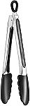 9" Cuisinart Stainless Steel Silicone-Tipped Kitchen Tongs $5.09