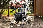 Gorilla 200’ Aluminum Zero-Rust Upright Hose Reel $71