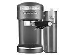 KitchenAid Semi-Automatic Espresso Machine and Automatic Milk Frother Attachment $159.99