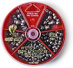 124 pieces Eagle Claw Sinker Assortment Removable Split-Shot $1.99