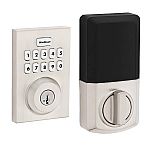 Kwikset Powerbolt 250 Satin Nickel Single Cylinder Smart Lock Deadbolt $35.88
