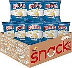 40-Count 1-Oz Ruffles Original Potato Chips $13