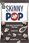 4.4 Oz SkinnyPop Popcorn, Sea Salt & Pepper, Whole Grain $1.39