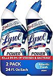 2-Pack 24-Oz Lysol Power Toilet Bowl Cleaner Gel (Atlantic Fresh) $3.23