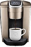 Keurig K-Elite Single Serve K-Cup Pod Coffee Maker (Brushed Gold) $97