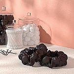 8-Count Amazon Basics Satin Scrunchies Black Hair Ties $2.77