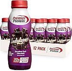 12-pack 11.5 fl oz Premier Protein Indulgence Protein Shake (Decadent Dark Chocolate) $16.85