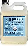 33-Oz Mrs. Meyer's Clean Day Liquid Hand Soap Refill (Rainwater) $6.53
