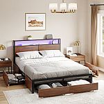 Wayfair - 72 Hours Clearout Sale: Antioch Queen Bed $250 Leia 4 - Person Dining Set $425 and more