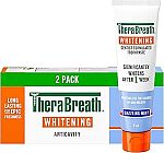 2-Ct 4-Oz TheraBreath Whitening Toothpaste (Dazzling Mint) $6