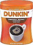 30 Ounce Dunkin' Original Blend Medium Roast Ground Coffee $12.67