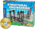 Thames & Kosmos Structural Engineering: Bridges & Skyscrapers Science & Engineering Kit $24
