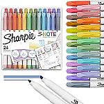 24 Count Sharpie S-Note Creative Markers, Highlighters, Chisel Tip $8.35