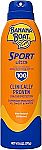 Banana Boat Sport Ultra SPF 100 Sunscreen Spray, 6oz $2.19