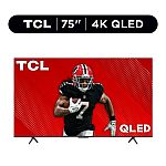 TCL 75” Q6 (75Q651G) 4K Smart Google TV $316