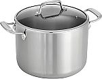 Tramontina Tri-Ply Clad Stainless Steel 8-Quart Stock Pot $35.98