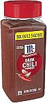 7.5-Oz McCormick Dark Chili Powder $3.20