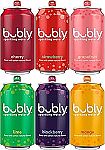 18 Pack bubly Sparkling Water, 6 Flavor Variety Pack $6.75