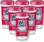 6-pack 40 ct Wet Ones Antibacterial Hand Wipes $10.25