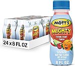 24 Count Mott's Mighty Flying Fruit Punch Juice Drink, 8 Fl Oz Bottles $7.62