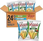 24 Count Sensible Portions Garden Veggie Straws, Variety Pack $10.59