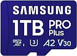 1TB SAMSUNG PRO Plus microSDXC Memory Card with SD Adapter $69.99
