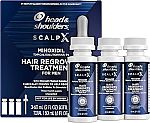 3-Pack 2-Oz Head & Shoulders Scalp X 5% Minoxidil for Men, Hair Regrowth Treatment $11