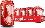 12-Ct 12-Oz Poppi Sparkling Prebiotic Soda Beverage $8.64