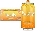 8-Ct 12 fl oz bubly Sparkling Water (Orange Creamsicle) $2.68