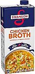 18 Count Swanson 100% Natural Chicken Broth, 32 oz Carton $18.62