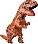 Rubies T-rex Jurassic World Inflatable Dinosaur Costume $26.10