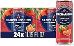 24-Pack 11.15-Oz SanPellegrino Italian Sparkling Drinks (Orange & Blood Orange) $13.64
