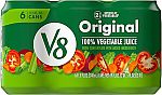 6-Pack 11.5-Oz V8 100% Vegetable Juice (Original) $1.75