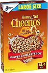 Honey Nut 15.4-oz Cheerios Breakfast Cereal $1.44
