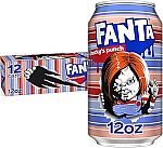 12-pack 12 fl oz Fanta Fruit Punch Caffeine Free Soda Soft Drink $4.50