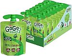 18 Count GoGo squeeZ Applesauce and Fruit Puree, Apple Cinnamon, 3.2 oz $6.33