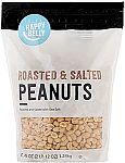 44 Ounce Amazon Brand - Happy Belly Roasted and Salted Peanuts $5.59