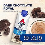 12-Pack 11-Oz Atkins Deliciously Filling Protein Shake (Dark Chocolate) $9.69