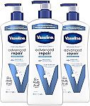 3-Pack 20.3-Oz Vaseline Intensive Care Body Lotion (Advanced Repair) $8.26