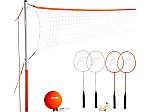 Franklin Sports Volleyball & Badminton Combo Set $19.99