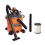 RIDGID 16 Gal. 5.0 Peak HP NXT Shop Vacuum Wet Dry Vac $60