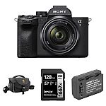 Sony a7 IV Mirrorless Camera with 28-70mm f/3.5-5.6 Lens and Basic Bundle $1714 (Edu Account)