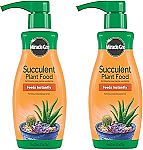 2-Pack 8-Oz Miracle-Gro Succulent Plant Food $9.50